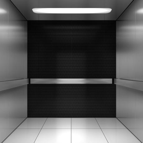 Elevator Paneling: Industrial i2 - Ebony 101